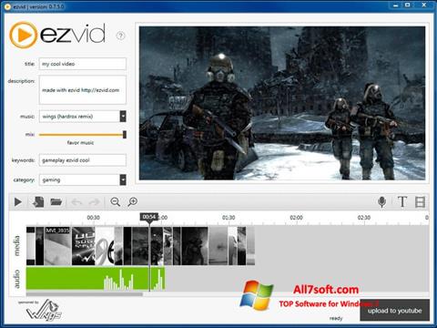 Snimak zaslona Ezvid Windows 7