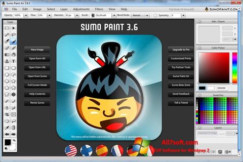 Snimak zaslona SUMo Windows 7