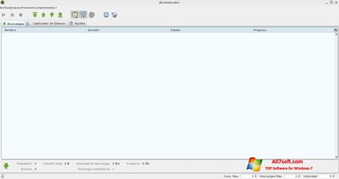 Snimak zaslona JDownloader Windows 7