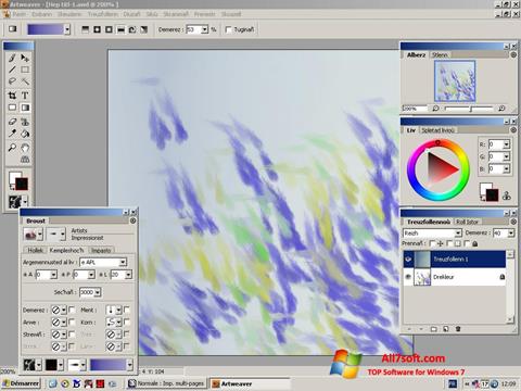 Snimak zaslona Artweaver Windows 7