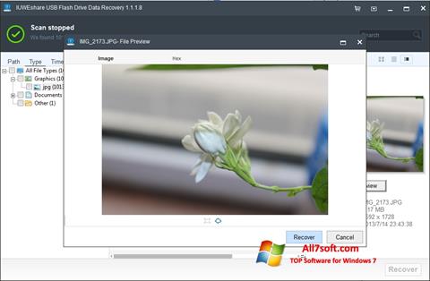 Snimak zaslona USB Flash Drive Recovery Windows 7