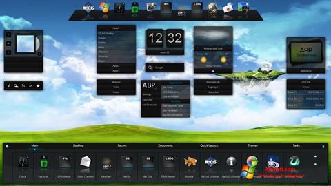 Snimak zaslona Winstep Nexus Windows 7