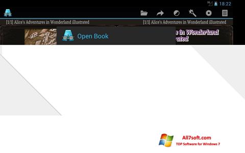 Snimak zaslona AlReader Windows 7