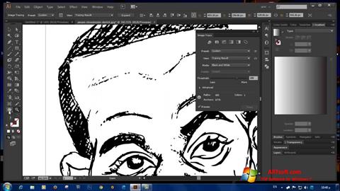 Snimak zaslona Adobe Illustrator CC Windows 7