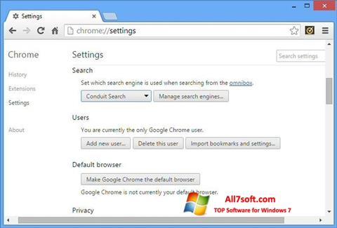 Snimak zaslona Chrome Cleanup Tool Windows 7