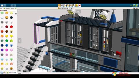 Snimak zaslona LEGO Digital Designer Windows 7