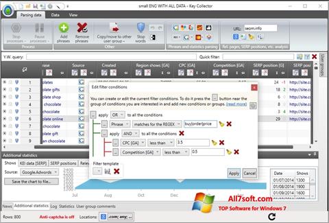 Snimak zaslona Key Collector Windows 7