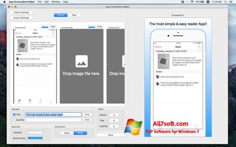 Snimak zaslona ScreenshotMaker Windows 7
