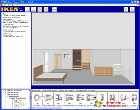 Snimak zaslona IKEA Home Planner Windows 7
