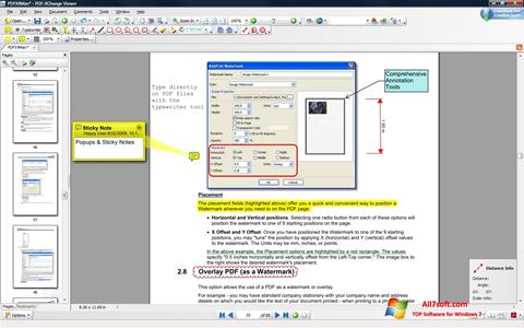 Snimak zaslona PDF-XChange Editor Windows 7