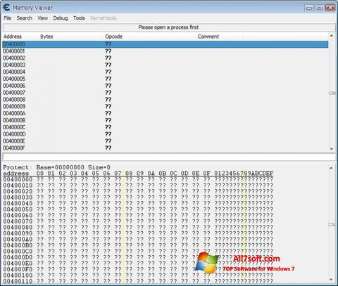 Snimak zaslona Cheat Engine Windows 7