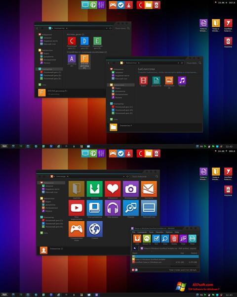 Snimak zaslona OMN IconPack Installer Windows 7
