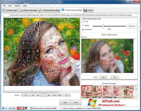 Snimak zaslona Photo Collage Maker Windows 7