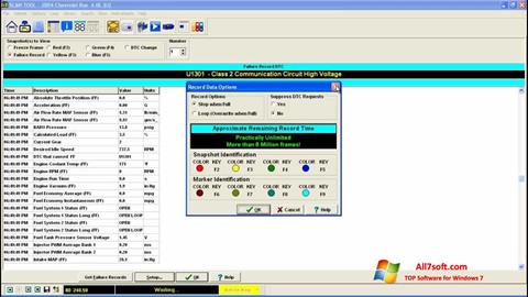 Snimak zaslona ScanTool Windows 7