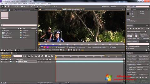 Snimak zaslona Adobe After Effects CC Windows 7