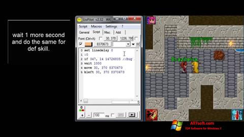 Snimak zaslona UoPilot Windows 7