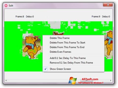 Snimak zaslona GifCam Windows 7