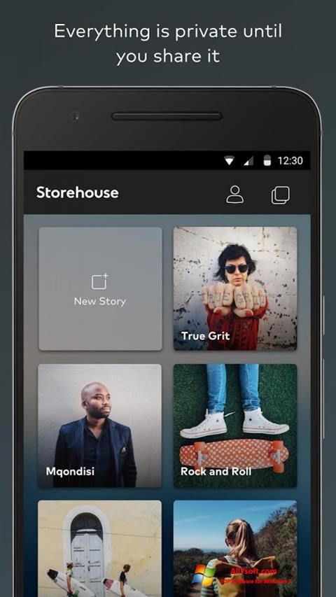 Snimak zaslona StoreHouse Windows 7