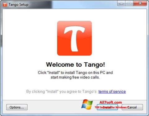 Snimak zaslona Tango Windows 7