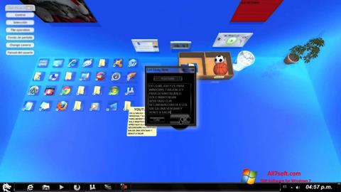 Snimak zaslona Real Desktop Windows 7