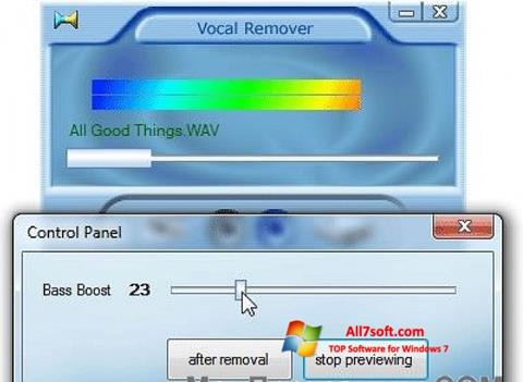 Snimak zaslona Yogen Vocal Remover Windows 7