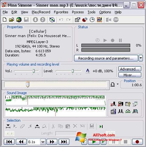Snimak zaslona Total Recorder Windows 7