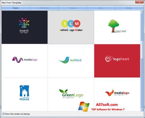 Snimak zaslona Sothink Logo Maker Windows 7